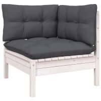 vidaXL 8-tlg. Garten-Lounge-Set mit Kissen Massivholz Kiefer