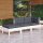 vidaXL 3-tlg. Garten-Lounge-Set mit Kissen Kiefer Massivholz