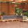 vidaXL 6-tlg. Garten-Lounge-Set mit Grauen Kissen Kiefer Massivholz