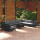 vidaXL 11-tlg. Garten-Lounge-Set mit Kissen Schwarz Massivholz Kiefer