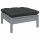 vidaXL 7-tlg. Garten-Lounge-Set mit Kissen Grau Kiefer Massivholz