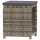 vidaXL 6-tlg. Garten-Lounge-Set mit Kissen Poly Rattan Grau