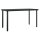 vidaXL 5-tlg. Garten-Essgruppe mit Auflagen Poly Rattan und Glas