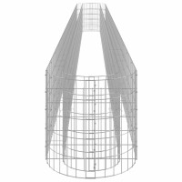 vidaXL Gabionen-Hochbeet Verzinktes Eisen 610x50x50 cm