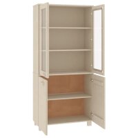 vidaXL Highboard HAMAR Massivholz Kiefer Honigbraun