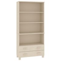 vidaXL Highboard HAMAR Massivholz Kiefer Honigbraun