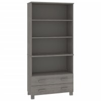 vidaXL Highboard HAMAR Massivholz Kiefer Hellgrau