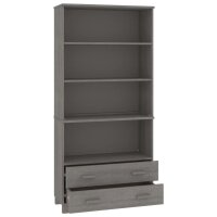 vidaXL Highboard HAMAR Massivholz Kiefer Hellgrau