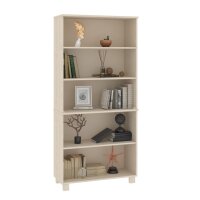 vidaXL Highboard HAMAR Massivholz Kiefer Honigbraun