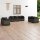 vidaXL 7-tlg. Garten-Lounge-Set mit Kissen Poly Rattan Grau