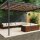 vidaXL 11-tlg. Garten-Lounge-Set mit Kissen Poly Rattan Braun