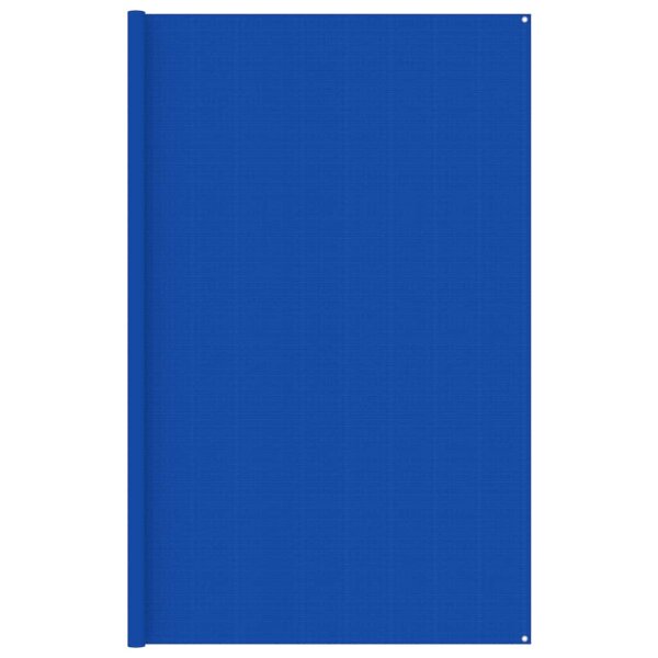 vidaXL Zeltteppich 300x600 cm Blau HDPE