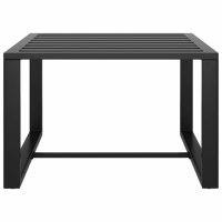 vidaXL 3-tlg. Garten-Lounge-Set mit Kissen Aluminium Anthrazit