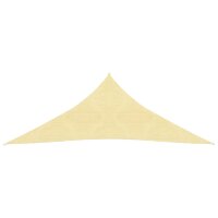 vidaXL Sonnensegel 160 g/m&sup2; Beige 4,5x4,5x4,5 m HDPE