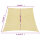 vidaXL Sonnensegel 160 g/m&sup2; Beige 3/4x3 m HDPE