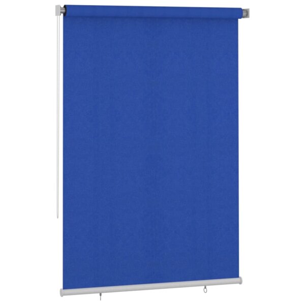 vidaXL Au&szlig;enrollo 160x230 cm Blau HDPE