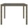 vidaXL Gartentisch Grau 190x90x75 cm Geh&auml;rtetes Glas und Poly Rattan