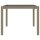 vidaXL Gartentisch Beige 190x90x75 cm Geh&auml;rtetes Glas und Poly Rattan