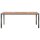 vidaXL Gartentisch 190x90x75 cm Poly Rattan und Akazienholz Grau