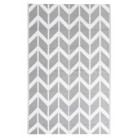 vidaXL Outdoor-Teppich Grau 190x290 cm PP