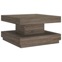 vidaXL Couchtisch Grau 60x60x35 cm MDF