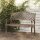 vidaXL Gartenbank 102 cm Aluminiumguss Bronzen