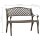 vidaXL Gartenbank 102 cm Aluminiumguss Bronzen