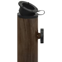 vidaXL Sonnenschirmständer Bronzen 45x45x30 cm Gusseisen