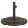 vidaXL Sonnenschirmständer Bronzen 45x45x30 cm Gusseisen