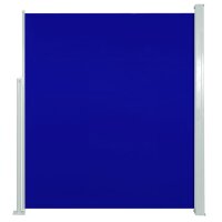 vidaXL Seitenmarkise Ausziehbar 160x300 cm Blau