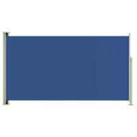 vidaXL Seitenmarkise Ausziehbar 170x300 cm Blau