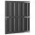 vidaXL Gartentor WPC 100x112 cm Grau