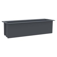 vidaXL Pflanzkasten f&uuml;r Europaletten 12 Stk. Grau 36x13,5x9,5 cm PP