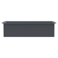 vidaXL Pflanzkasten f&uuml;r Europaletten 12 Stk. Grau 36x13,5x9,5 cm PP