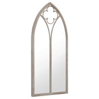 WOWONA Gartenspiegel Sand 70x30 cm Eisen