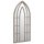 vidaXL Gartenspiegel Sand 100x45 cm Eisen