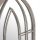 vidaXL Gartenspiegel Sand 100x45 cm Eisen