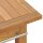 vidaXL Waschtisch Massivholz Teak 132x45x75cm