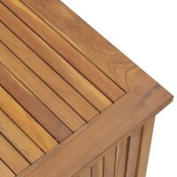 vidaXL Gartenbox 114x50x58 cm Massivholz Teak