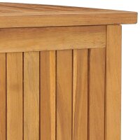 vidaXL Gartenbox 114x50x58 cm Massivholz Teak