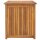 vidaXL Gartenbox 150x50x55 cm Massivholz Teak