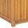 vidaXL Gartenbox 175x50x55 cm Massivholz Teak