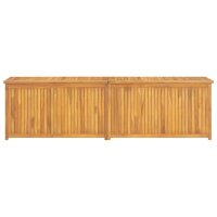 vidaXL Gartenbox 200x50x55 cm Massivholz Teak