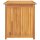 vidaXL Gartenbox 200x50x55 cm Massivholz Teak