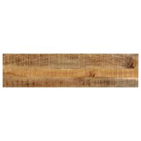 vidaXL Konsolentisch 120x30x75 cm Raues Mangoholz