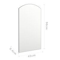 vidaXL Spiegel 90x45 cm Glas