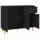 vidaXL Sideboard Schwarz 90x30x72 cm Holzwerkstoff