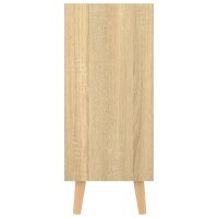 vidaXL Sideboard Sonoma-Eiche 90x30x72 cm Holzwerkstoff