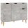 vidaXL Sideboard Betongrau 90x30x72 cm Holzwerkstoff