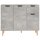 vidaXL Sideboard Betongrau 90x30x72 cm Holzwerkstoff